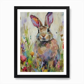 Tans Rabbit Painting 2 Art Print