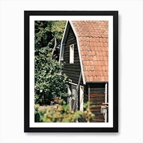 Black Barn // The Netherlands // Travel Photography Art Print