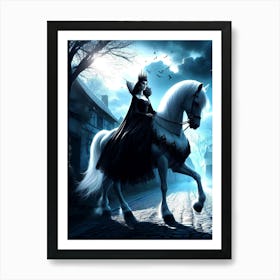 Creative Horse Beauty Illustration Nr 222 Art Print