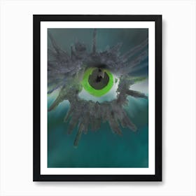 Eye Of The Dragon Art Print