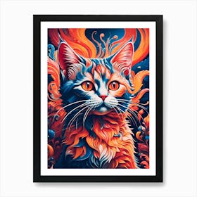 Kitty Cat 2 Art Print