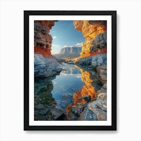 Cave In The Rock 5 Art Print