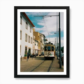 Porto Tram Art Print