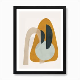 Abstract Shapes No 3 Art Print