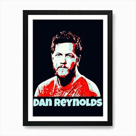 Dan Reynolds Imagine Dragons 3 Art Print