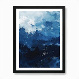 Blue Ocean 3 Art Print