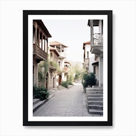 Antalya, Turkey, Photography In Black And White 6 Art Print