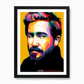 Jake Gyllenhaal Art Print