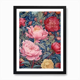 Peonies 22 Art Print