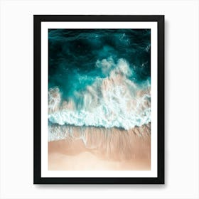 Ocean - Ocean Stock Videos & Royalty-Free Footage Art Print