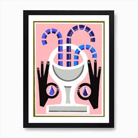 Fountain Of Knowledge Art Print