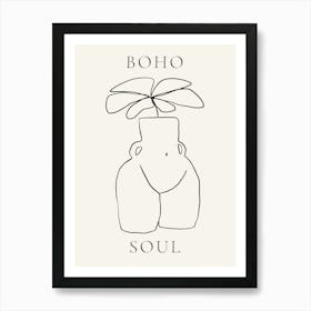 Boho Soul 48 Art Print