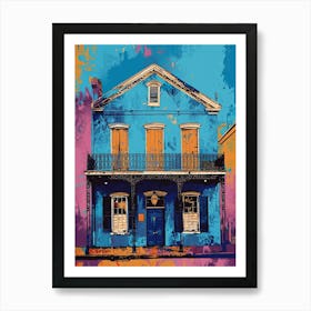 Preservation Hall Retro Pop Art 4 Art Print