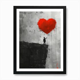 Heart Of Love Art Print