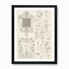 Ancient Pattern, Albert Racine Art Print