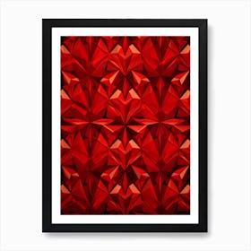 Tessellation Abstract Geometric 8 Art Print