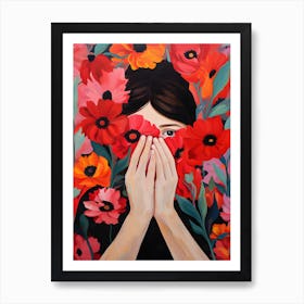 Hiding From The World Art Print