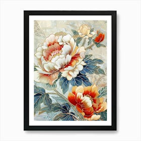 Chinese Peony 14 Art Print