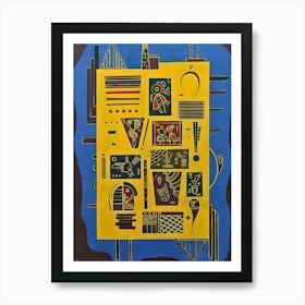 Wassily Kandinsky Symbols Art Print