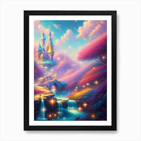 Cinderella'S Castle 2 Art Print