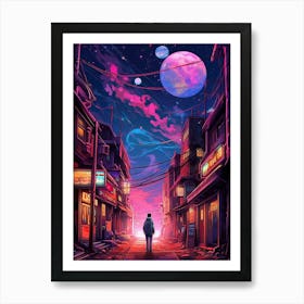 Sci-Fi Art Art Print