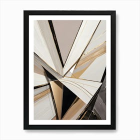 Abstract Geometric Painting Art Print