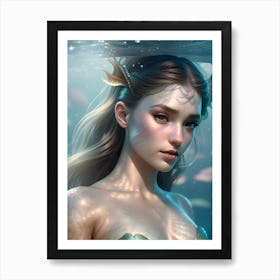 Mermaid-Reimagined 76 Art Print