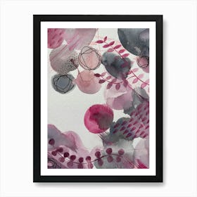 'Plum Blossom' Art Print