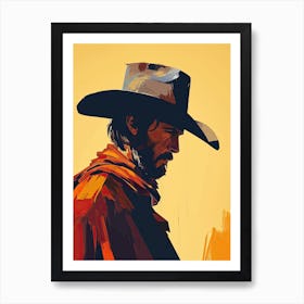 The Cowboy Art Print
