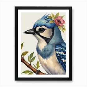 Blue Jay 3 Art Print