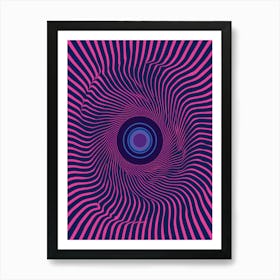 Psychedelic Swirl Art Print