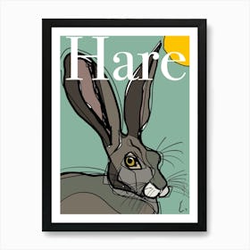 The Hare Art Print