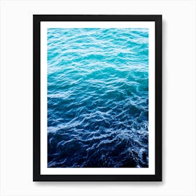 Blue Tide Art Print