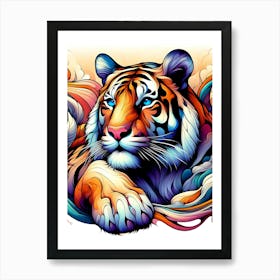 Wild Animal Illustration 123 Art Print