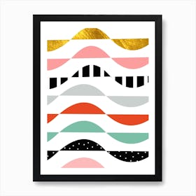 Waves Abstract Art Print