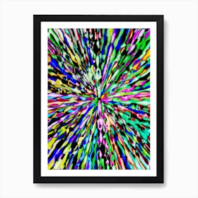 Colour Burst  Art Print