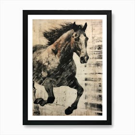 'Horse Running' Art Print