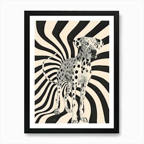 The Dalmatian Art Print