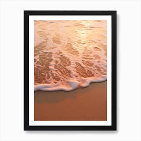 Sunset On The Beach 4 Art Print