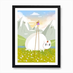 Way Up High Art Print