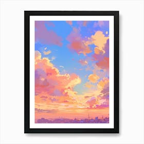 Sunset 20 Art Print