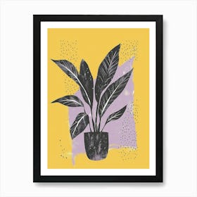 Potted Plant 32 Art Print