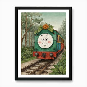 Thomas The Tank Engine Art Print