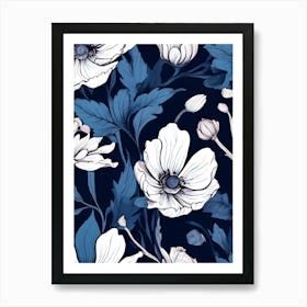 Floral Pattern 22 Art Print