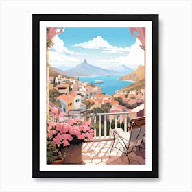 Tenerife Spain 4 Illustration Art Print
