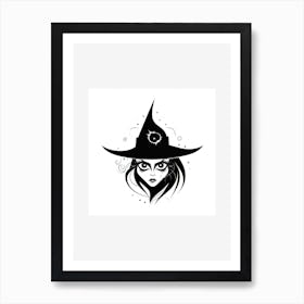 Witches Hat Art Print