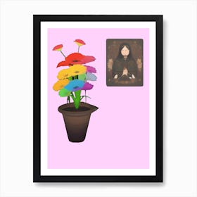 Flower Pot Art Print