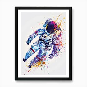 Astronaut Canvas Print 8 Art Print