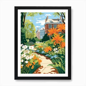 Smith College Botanic Garden Usa Illustration 2  Art Print