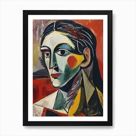 Portrait Of A Woman Art Print